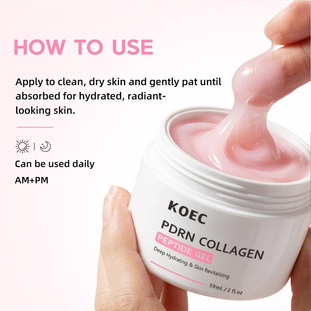 Skincare Glowing - KOEC เจลบำรุงผิวหน้าให้ความชุ่มชื้น ฟื้นฟูผิวหน้าให้สดใส เจลบำรุงผิวหน้าเนื้อบางเบา บำรุงและปรับผิวให้เรียบเนียน