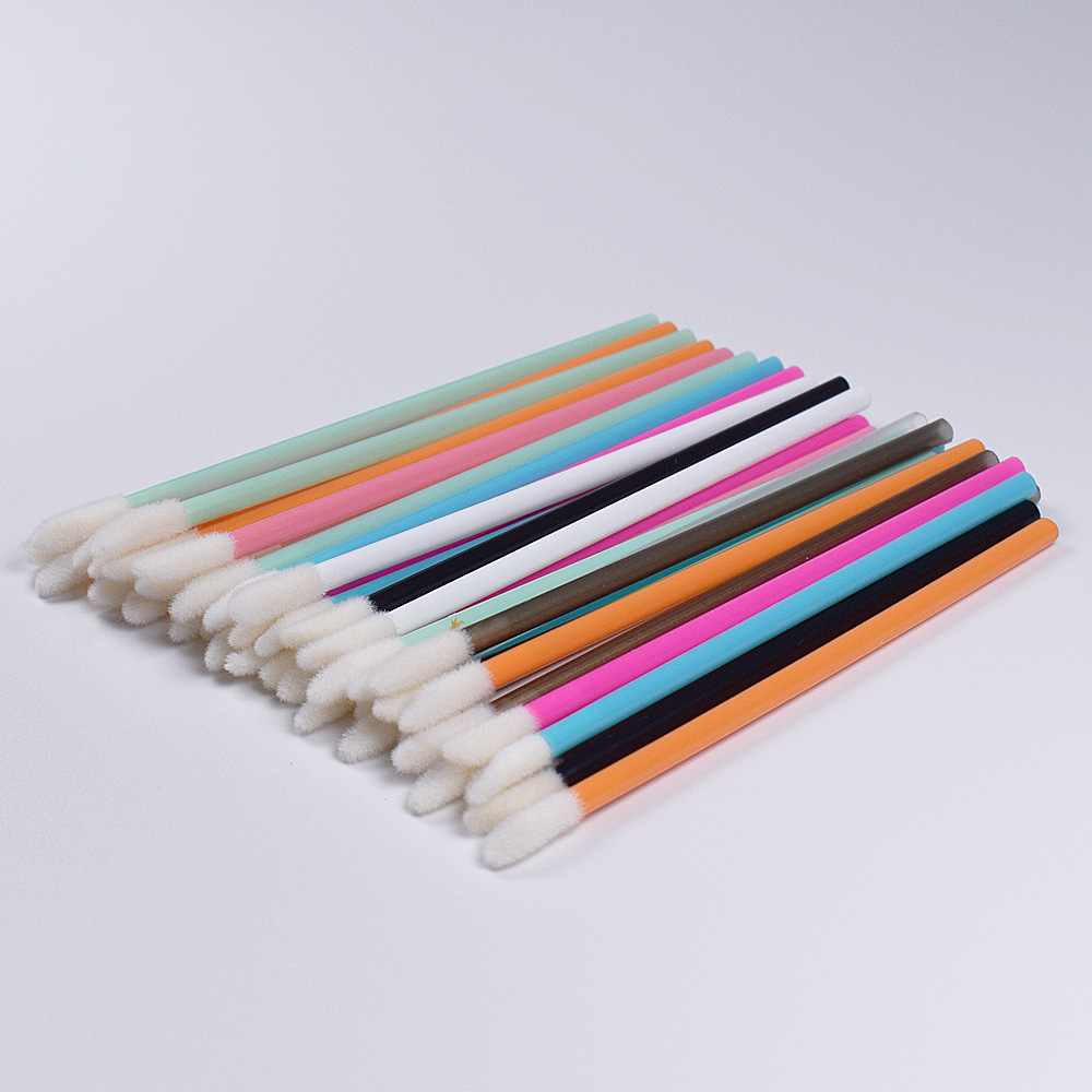 50Pcs Lip Brush แปรงขนตาแต่งหน - Lip Balm บทวิจารณ์และราคา
