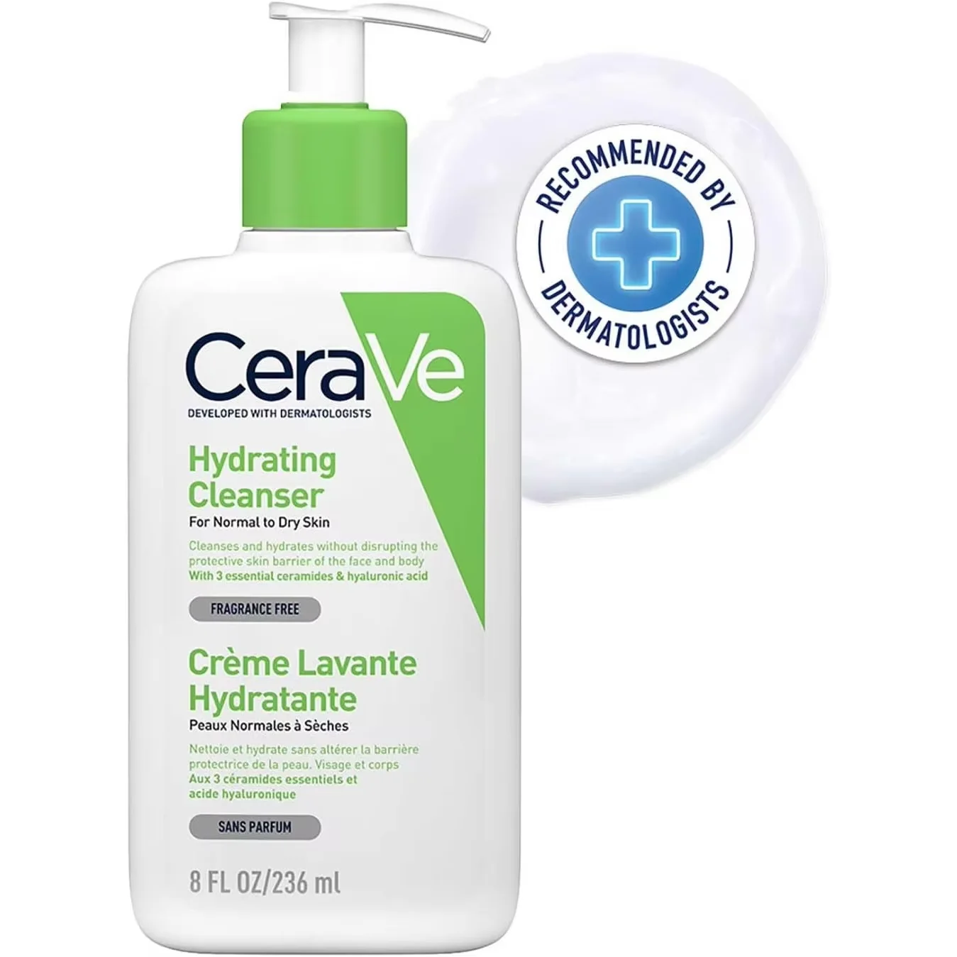 เซราวี ผลิตภัณฑ์ทำความสะอาดผิว - Cleanser Face บทวิจารณ์และราคา