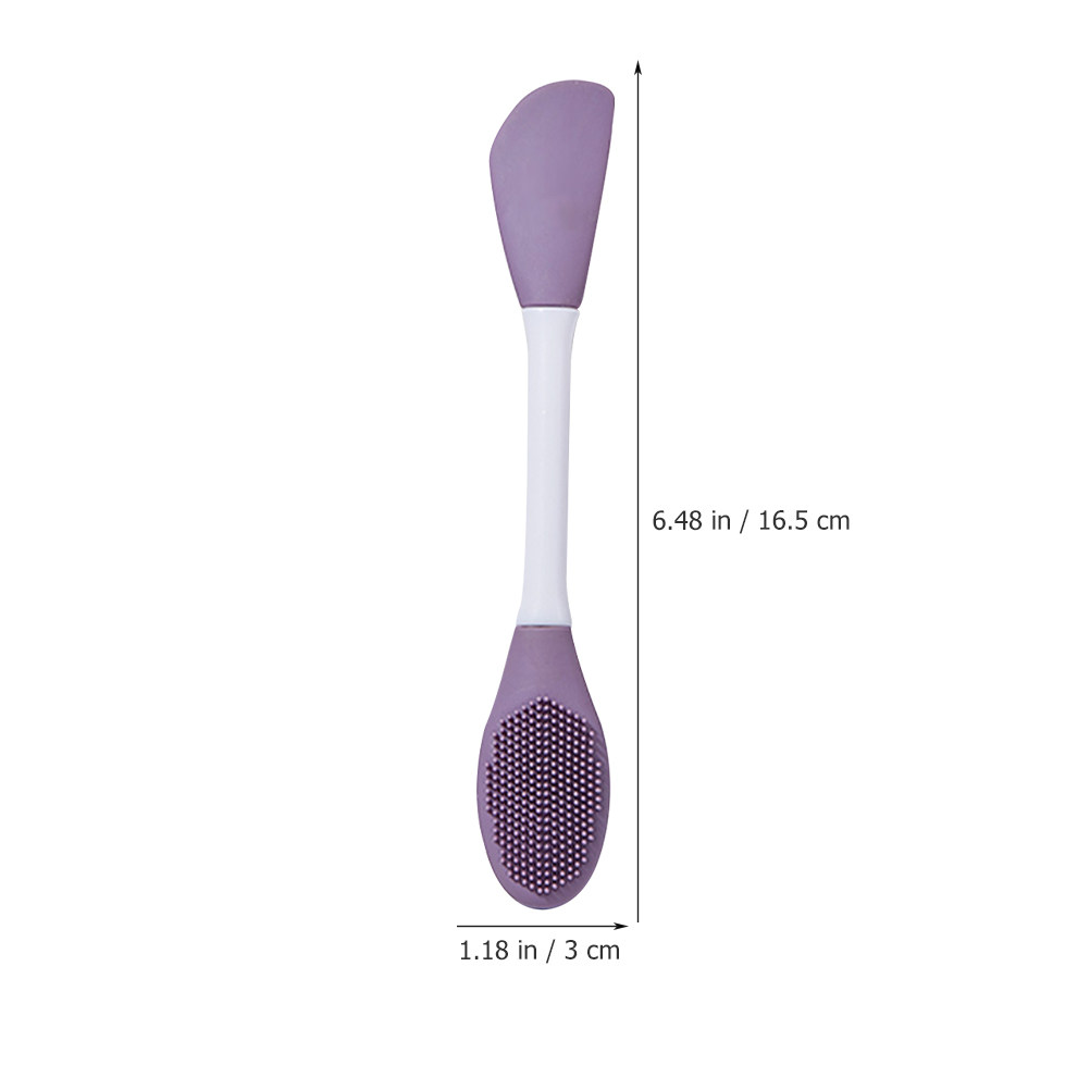 แปรงมาสก์หน้าซิลิโคนแบบสองหัว  - Cleanser Face บทวิจารณ์และราคา
