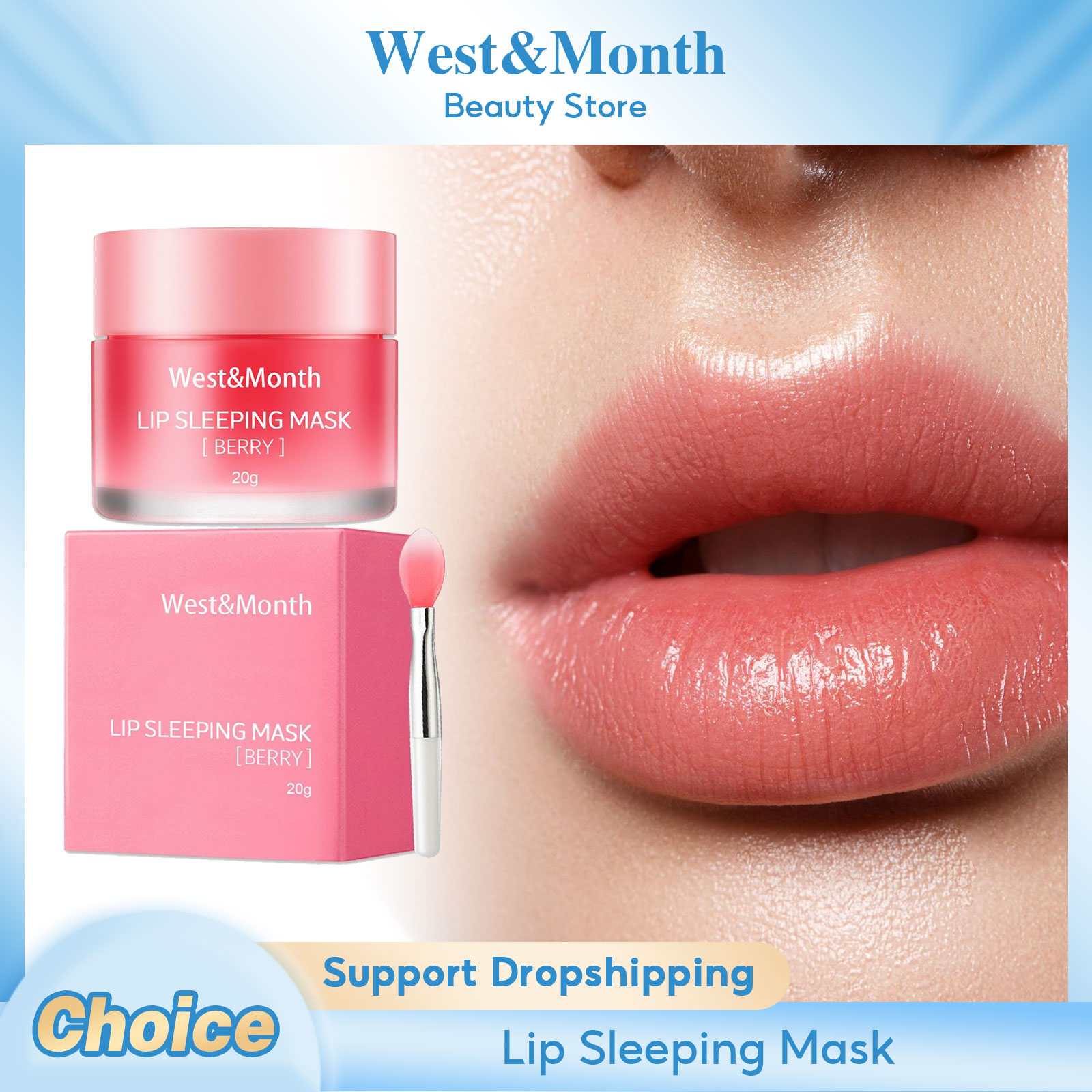 Sleeping Lip Mask Anti-แตกอวบ  - Night Cream บทวิจารณ์และราคา