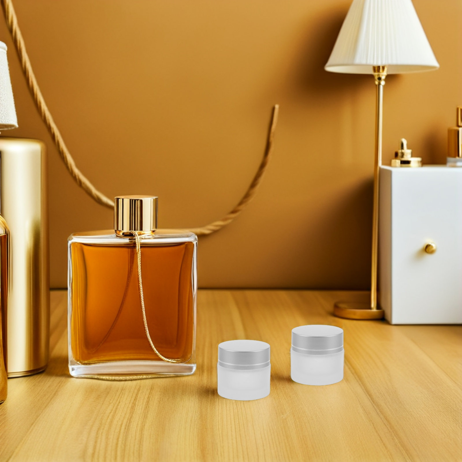 15 ชิ้น ขวดแก้วฝ้า กระปุกตัวอย - Body Lotion บทวิจารณ์และราคา