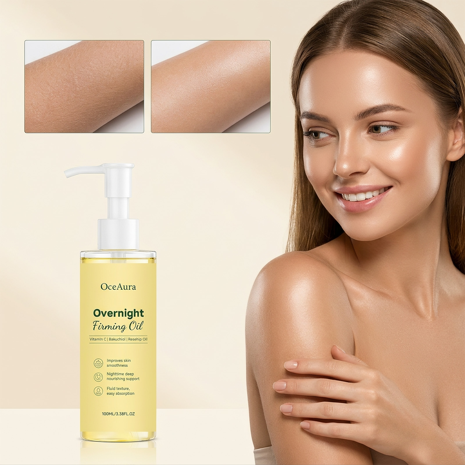 โอเชอูร่า น้ำมันบำรุงผิวหน้าแล - Face Oil Rosehip บทวิจารณ์และราคา